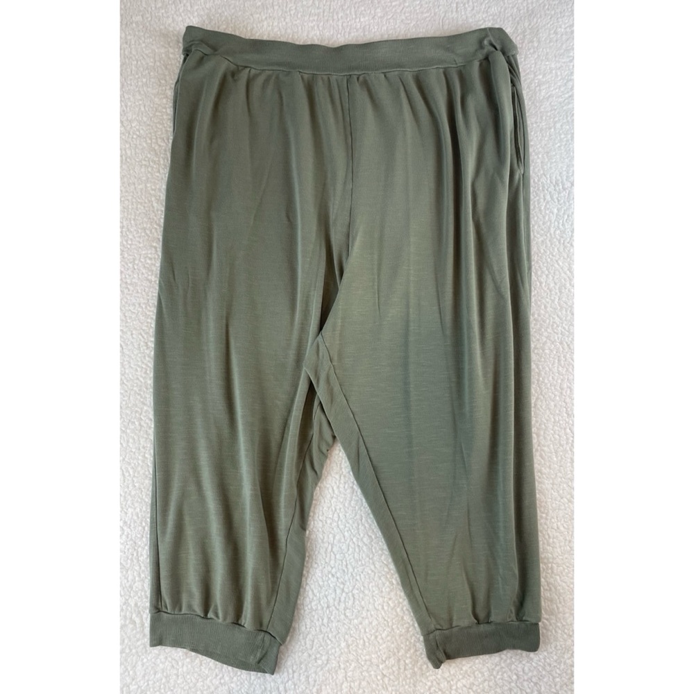 ANTHROPOLOGIE • Daily Practice Olive Green Relaxed Fit Joggers, 3X - Picture 13 of 16